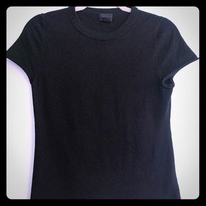 Black J.Crew Cashmere Top Size Medium
